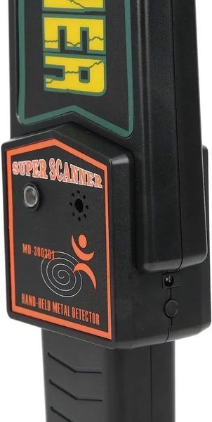 Металошукач Super Scanner MD3003B1  Ручний металодетектор  Доглядовий металошукач MD300 фото