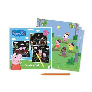 Набір гравюр Peppa Pig "Веселі розваги" Dodo 200185 200185 фото