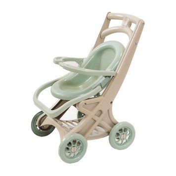 Коляска для ляльок з шезлонгом 0122/01eco бірюзовий 0122/01eco фото
