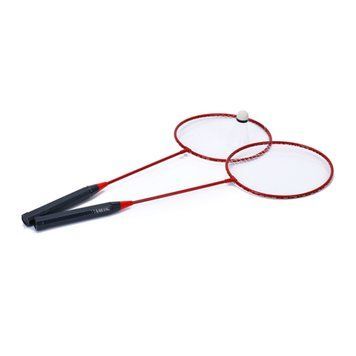 Бадмінтон залізний MS 0755(Red) ракетки 2 шт, волан, 64,5-20,5 см MS 0755(Red) фото