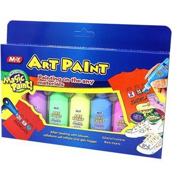 Клей декоративний "Magic art paint" DSCN4606, 7 кольорів 22 мл DSCN4606 фото