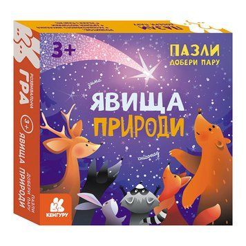Розвиваючі пазли Явища природи 1784001 добери пару 1784001 фото