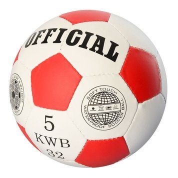 М'яч футбольний OFFICIAL 2500-203 розмір 5 Червоний 2500-203(Red) фото