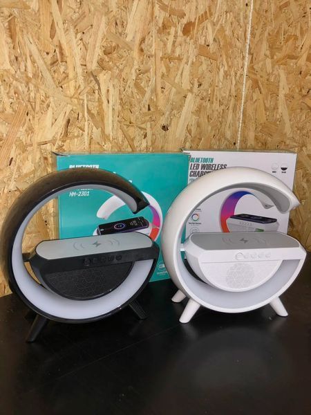 Розумний світильник/Нічник з бездротовою зарядкою для телефону/Bluetooth-колонка ME888 фото