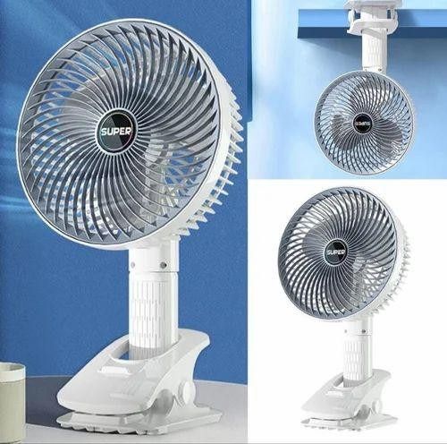 Портативный вентилятор Desktop Fan Multi Function / Аккумуляторный вентилятор на прищепке / Вентилятор мини на USB Jam6703 фото