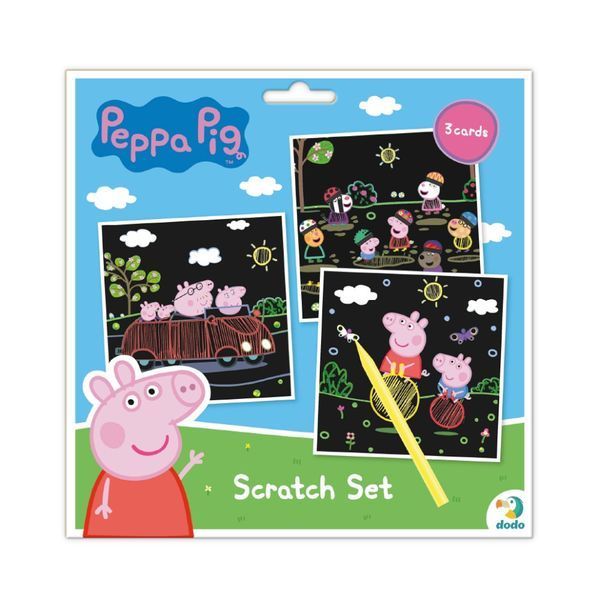 Набір гравюр Peppa Pig "Веселі розваги" Dodo 200185 200185 фото