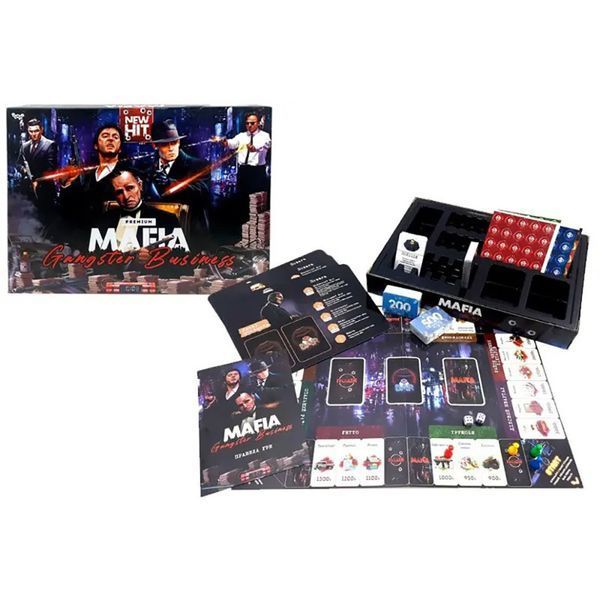 Настільна економічна гра "MAFIA. Gangster Business. Premium" MAF-03-01U українською мовою MAF-03-01U фото