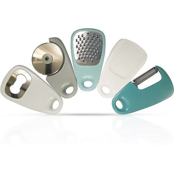 Набір з кухонного приладдя 5 предметів KITCHENWARE брелок-органайзер 2052283 фото