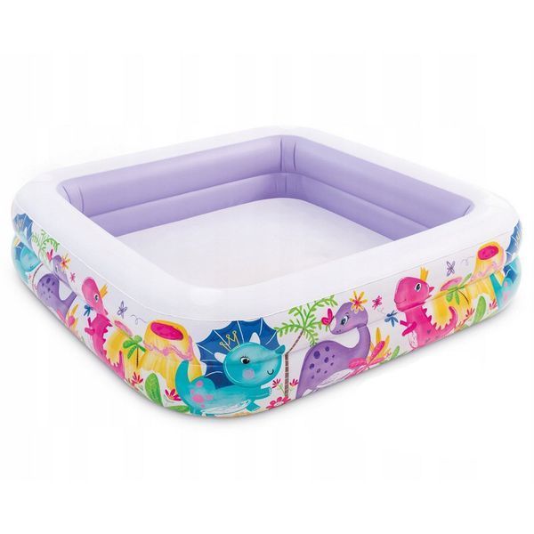 Дитячий надувний басейн 57470(Violet) зі знімним дахом 157 x 122 см 295 л 57470(Violet) фото