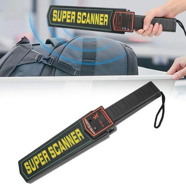 Металошукач Super Scanner MD3003B1  Ручний металодетектор  Доглядовий металошукач MD300 фото