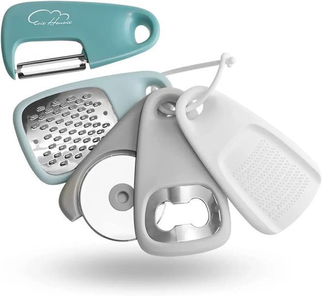 Набір з кухонного приладдя 5 предметів KITCHENWARE брелок-органайзер 2052283 фото