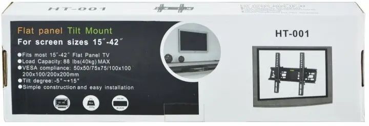 Настінне кріплення для телевізора (кронштейн) 15-42" HT-001 SP00125 фото