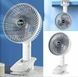 Портативный вентилятор Desktop Fan Multi Function / Аккумуляторный вентилятор на прищепке / Вентилятор мини на USB Jam6703 фото 3