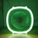 Портативний вентилятор акумуляторний із кільцевою лампою Breeze Silent Fan бездротовий, 3 режими, регулювання NAF33 фото 6