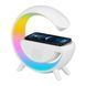 Розумний світильник/Нічник з бездротовою зарядкою для телефону/Bluetooth-колонка ME888 фото 7