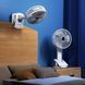 Портативный вентилятор Desktop Fan Multi Function / Аккумуляторный вентилятор на прищепке / Вентилятор мини на USB Jam6703 фото 4