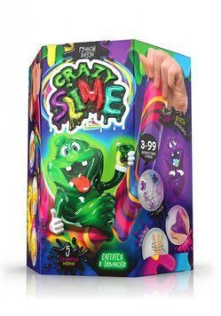 Безпечний набір для проведення дослідів "Crazy Slime" SLM-01 для виготовлення лизунів SLM-01-01U фото