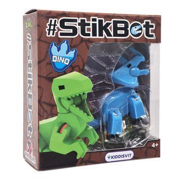 Фігурка для анімаційної творчості Трицератопс Stikbot TST622DN_UAKD-2(Blue) TST622DN_UAKD-2(Blue) фото