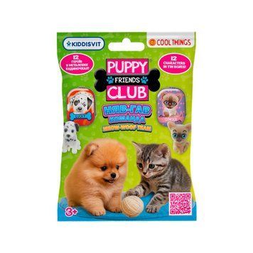 Фігурка-сюрприз "Няв-гав команда" PC062, 1х1х2 см, серія "Puppy Club" PC062 фото