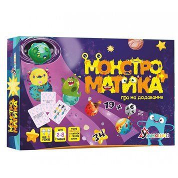 Настільна навчальна гра для додавання Монстроматика" 2071-UM 2071-UM фото