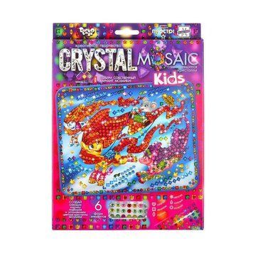 Набір креативної творчості "Kids Crystal Mosaic" CRMk-01-03, 6 форм елементів CRMk-01-03 фото