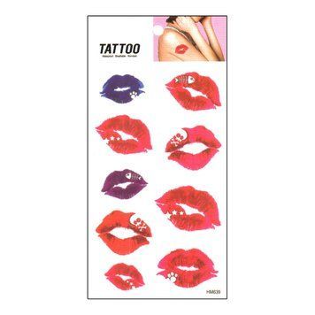 Тимчасове татуювання "Поцілунки Tattoo" 1020-HM639 1020-HM639 фото