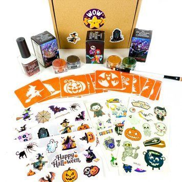 Набір для біо-тату "Wow Box Хелловін для 3 дітей" wow-box-halloween-3 wow-box-halloween-3 фото