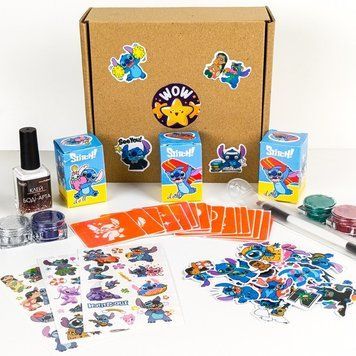 Набір для біо-тату "Wow Box Стіч " wow-box-stich-3 для 3 дітей wow-box-stich-3 фото