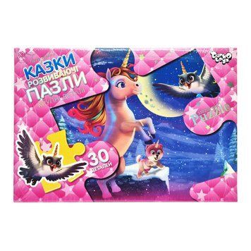 Дитячі пазли-максі "Єдиноріг" Mx30-07-02, 30 елементів Mx30-07-02 фото