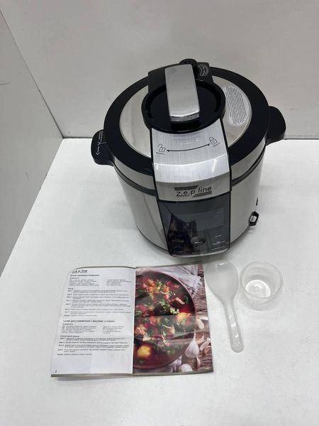 Містка мультипіч Zepline ZP-125 аерофритюр з чашею 7 л регулюванням температури 29 програм NZP125 фото