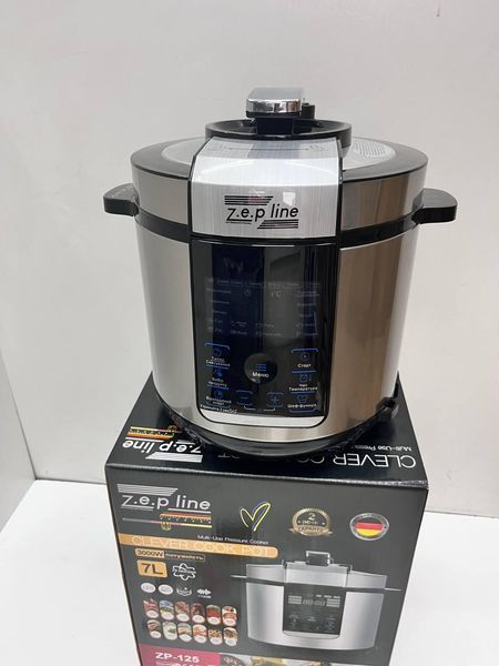 Містка мультипіч Zepline ZP-125 аерофритюр з чашею 7 л регулюванням температури 29 програм NZP125 фото