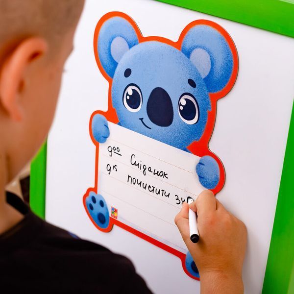 Магнітна дошка "Коала" з маркером Vladi Toys VT3601-23 (укр.) VT3601-23 фото