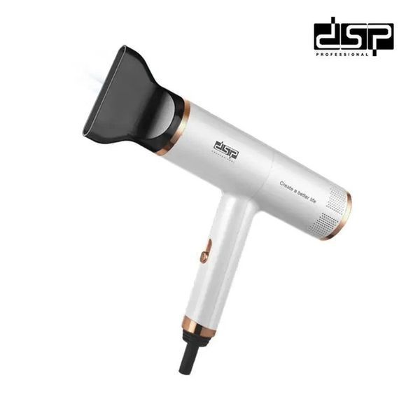 Потужний фен для укладання волосся DSP 30253 Білий DSP053/2 фото