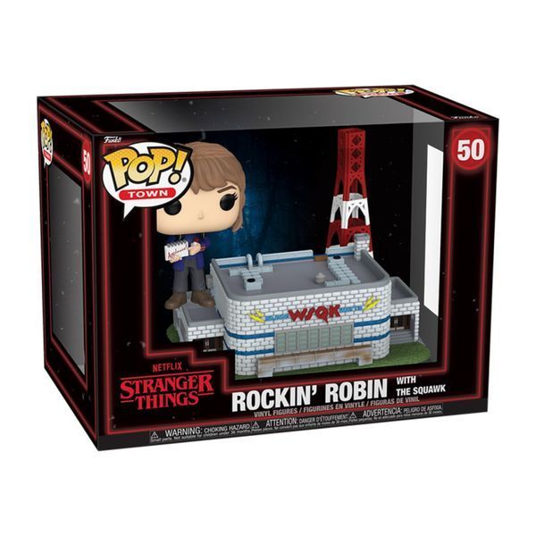 Ігрова фігурка FUNKO POP! "Робін з радіостанцією WSQK Town" Funko 86620 серії "Дивні дива" 86620 фото