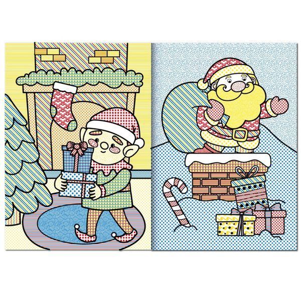 Дитяча аква-розмальовка з водним маркером "Hello Christmas" НТ-43-02 НТ-43-02 фото
