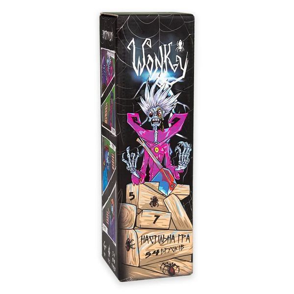 Розважальна гра "Wonky" 30358 дерев'яна, українською мовою 30358 фото
