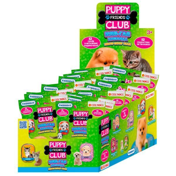 Фігурка-сюрприз "Няв-гав команда" PC062, 1х1х2 см, серія "Puppy Club" PC062 фото