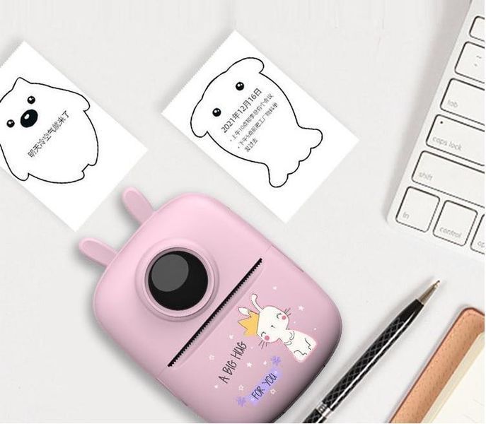 Портативний міні-принтер Bluetooth Mini Printer D7 pan74741 фото