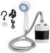 Похідний портативний душ Portable Outdoor Shower з акумулятором і USB зарядкою asad22 фото 3
