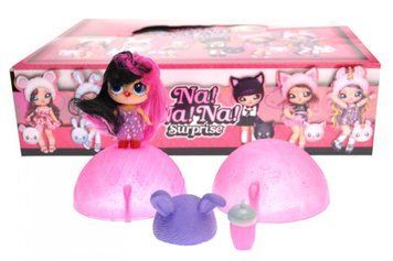 Дитяча лялька "Na! Na! Na!" TM003-34B24 з вушками TM003-34B24 фото