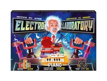 Електронний конструктор "Electro Laboratory. Radio+Piano" Danko Toys ELab-01-03 Piano ELab-01-02 фото