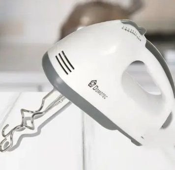 Ручний кухонний міксер 7 швидкостей 4 насадки DOMOTEC R-6633B 2016633 фото