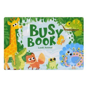 М'яка розвиваюча іграшка-книжечка "Busybook" 557-581-583-2 557-581-583-2 фото