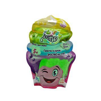 В'язка маса "Fluffy Slime" FLS-02-01U упаковка 500 мл Зелений FLS-02-01U(Green) фото