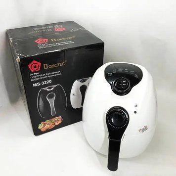 Аеро фритюрниця Air Fryer DOMOTEC MS-3220 білий NF-00007956 фото