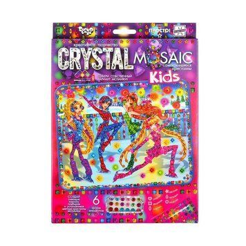 Набір креативної творчості "Kids Crystal Mosaic" CRMk-01-02, 6 форм елементів CRMk-01-02 фото