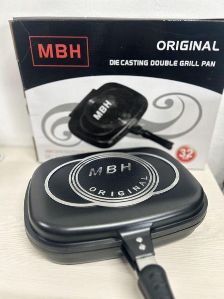 Подвійна сковорода-гриль Double Grill Pan 32 см. DGP32 фото