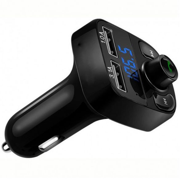 ФМ-модулятор FM трансмітер CAR X8 з Bluetooth MP3 (X8) 92733322 фото