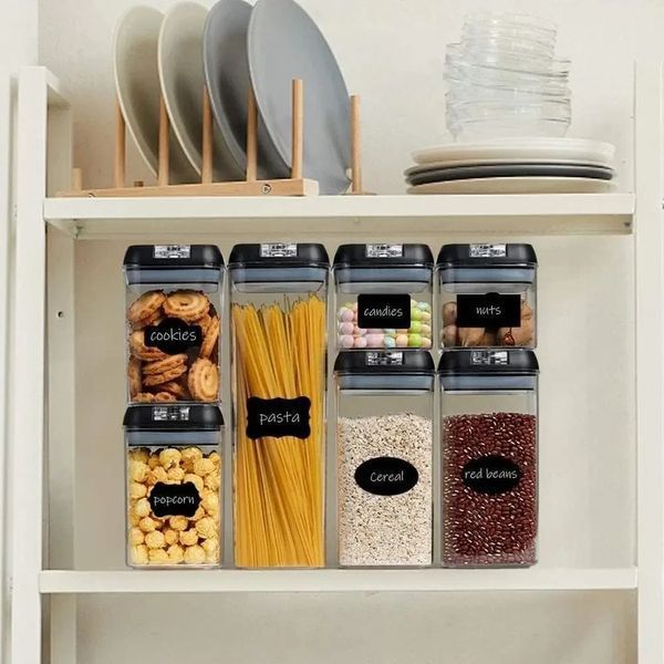 Набір контейнерів для їжі, 7 предметів, FOOD Storage Container Set 7 pcs FOOD77 фото