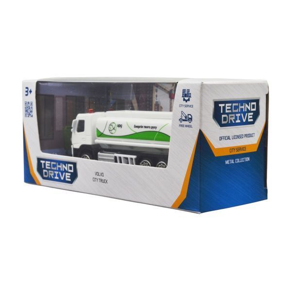 Автомодель ігрова VOLVO ГАЗОВОЗ UPG TechnoDrive 250301, 11 см 250301 фото